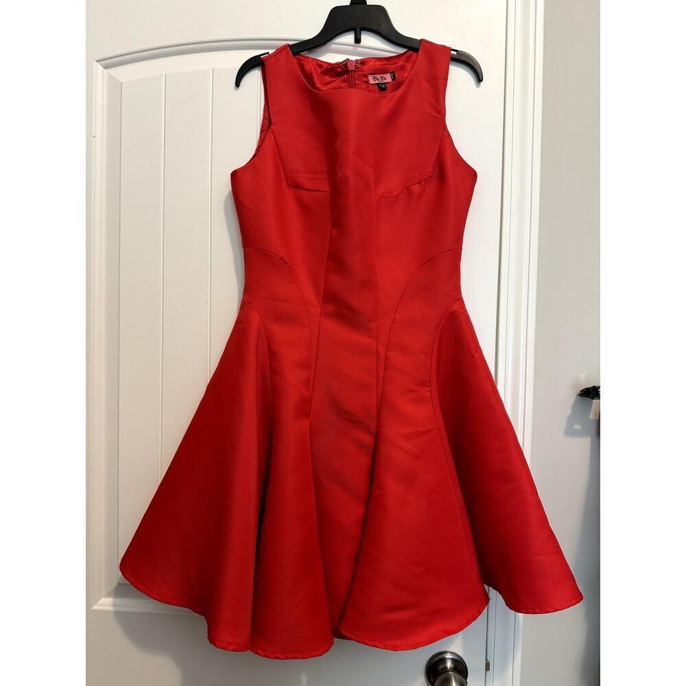 Chi Chi London Red Dress Size US 4 UK 8